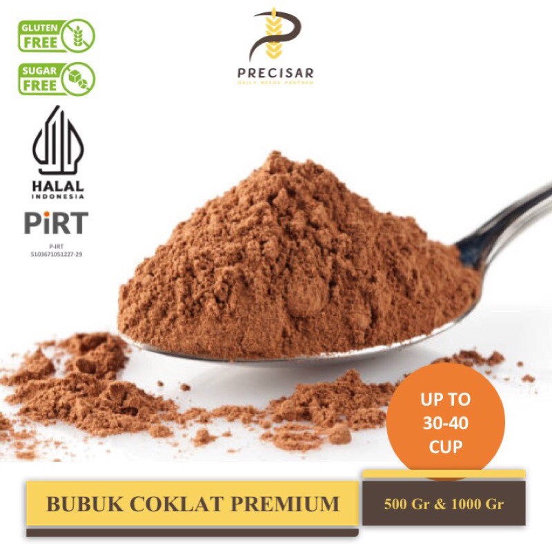 

Bubuk Cokelat Premium Mix - Premium Cocoa Powder & Premium Creamer | Natural | Organic | Sugar Free