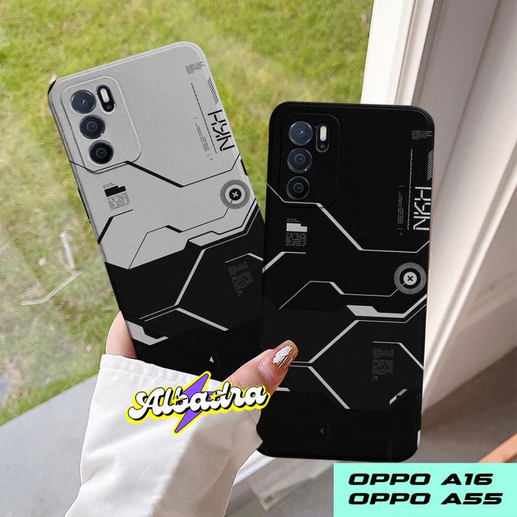 Case OPPO A16 - Case OPPO A55  - SOFT CASE ANIMASI 4 - Softcase OPPO A16 - Softcase OPPO A55 - Kesin