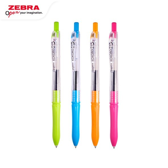 

JAMIN MURAH !!!ZEBRA Kokoro Sweet Pulpen Pena 12 Pcs 0.5mm Retractable Ballpoint Pen Tinta Warna Hitam Alat Tulis(BISA LANGSUNG ORDER)