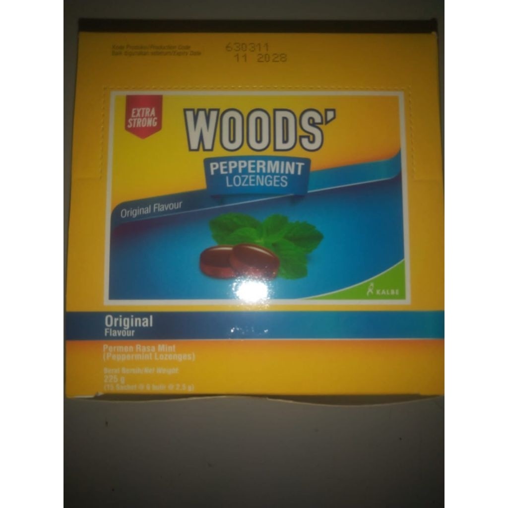 

permen woods original 1 box