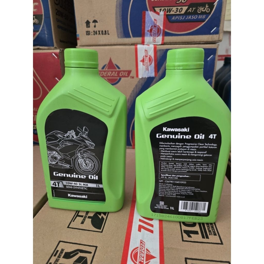 oli kawasaki 4t 1 liter