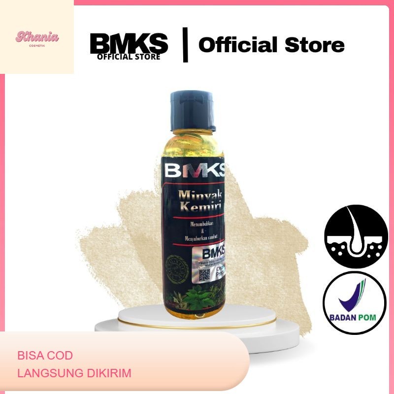BMKS Minyak Kemiri Minyak Rambut BMKS Penumbuh Rambut Penebal Rambut ASLI
