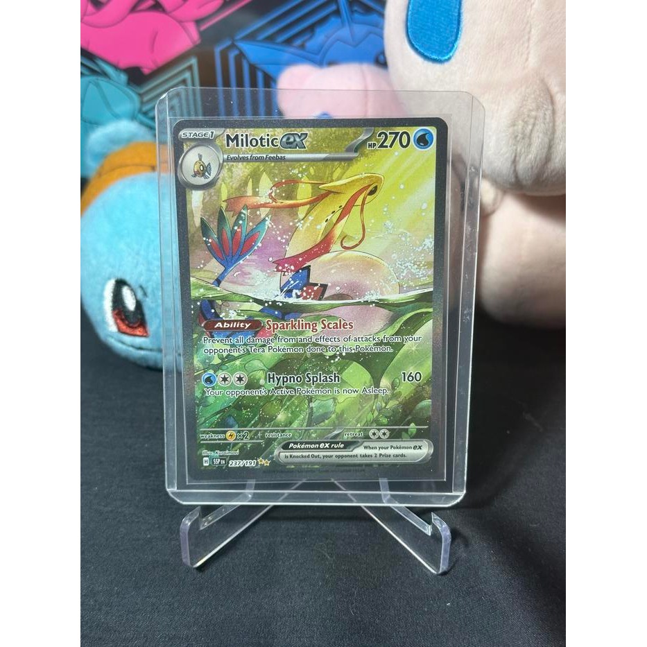 pokemon tcg surging sparks milotic ex sar 235/191 english