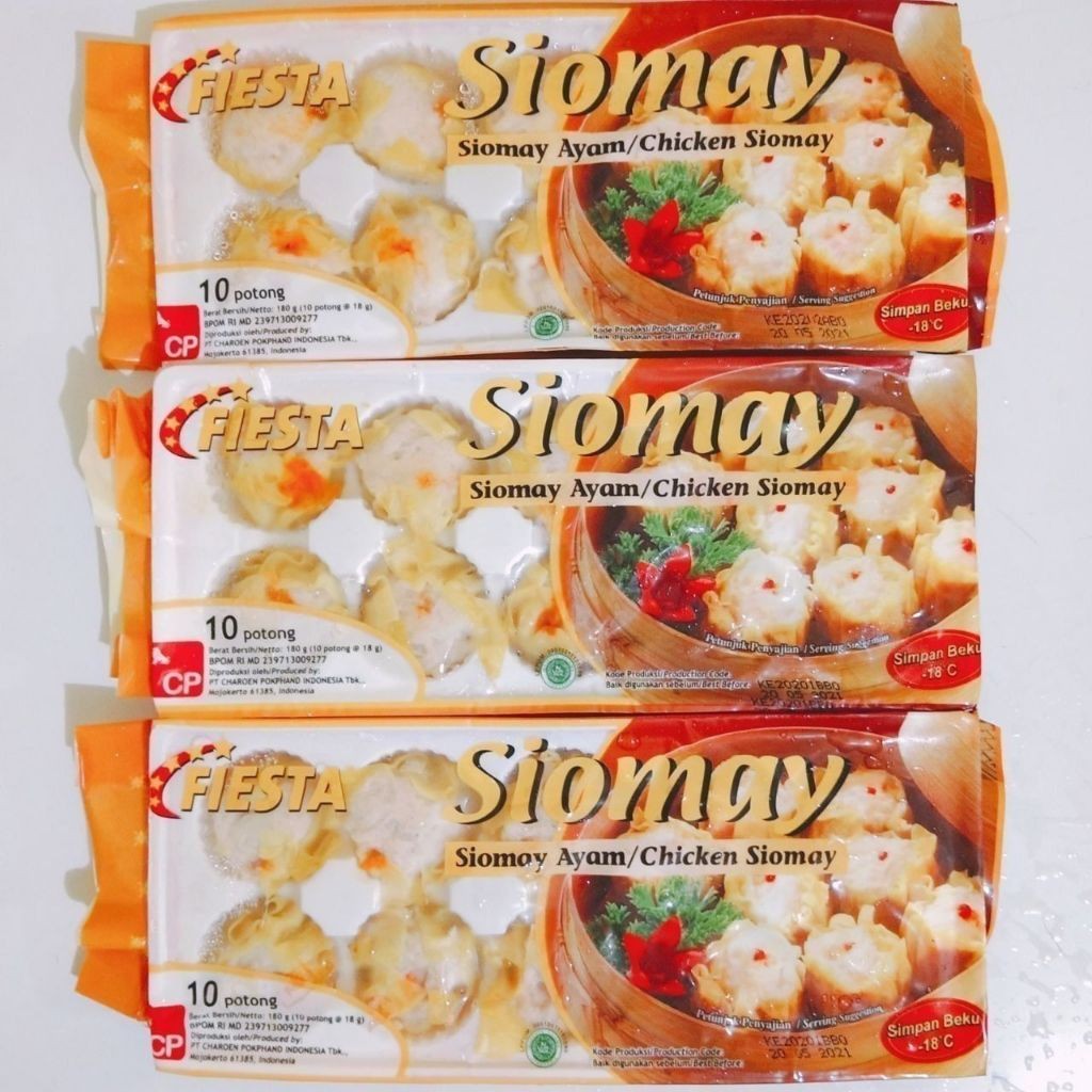 

FIESTA CHICKEN SIOMAY ISI 10PCS 180G / SIOMAY DAGING AYAM