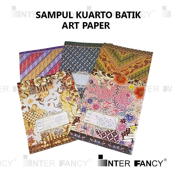 

Sampul Buku, Cover Buku, Pembungkus Buku, Pelindung Buku. Ukuran KUARTO. Desain BATIK. Kertas Art Paper mengkilap, licin, kualitas BAGUS, tahan lama, tidak mudah robek. Harga tercantum 1 Pak = 20 lembar