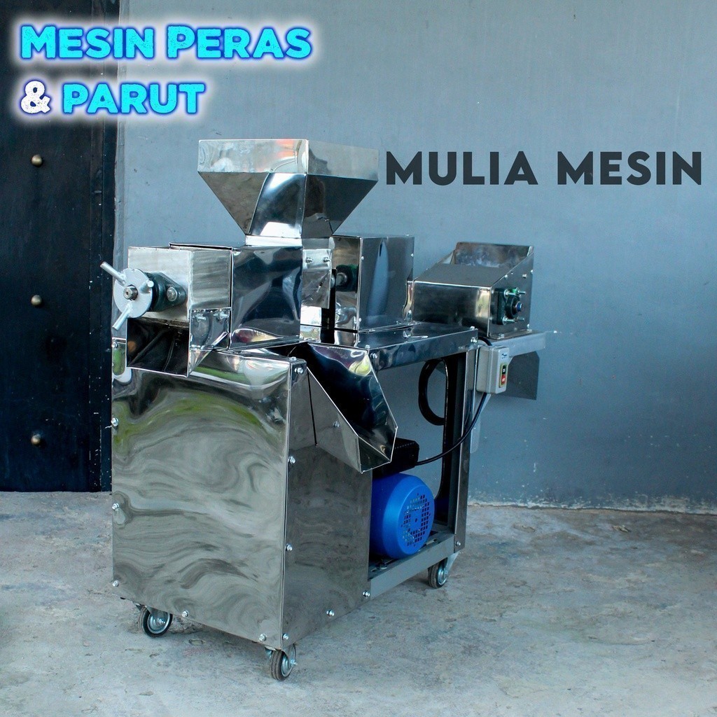 DISKON TERAKHIR - mesin peras santan dan parut kelapa mesin peras dan parut mesin santan kombinasi p