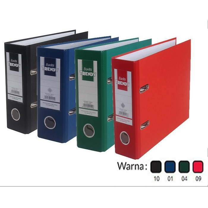 

New Ordner Bantex Trendy A5 / Kwitansi 7 Cm #1448 (1 DUS ISI 12 PCS)Premium