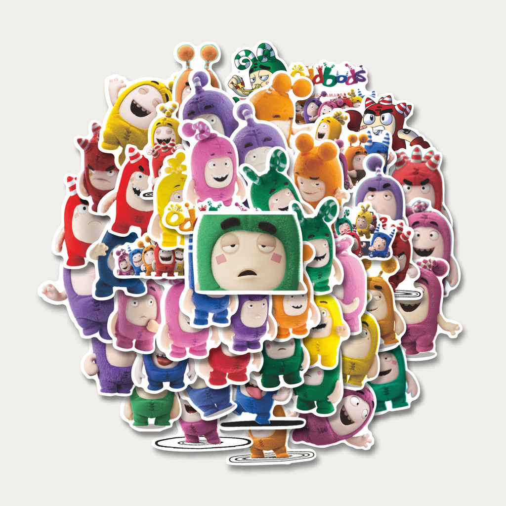 

Sticker Pack Sticker Kartun Oddbods | Sticker TUMBLR | Stiker LAPTOP KOPER HELM
