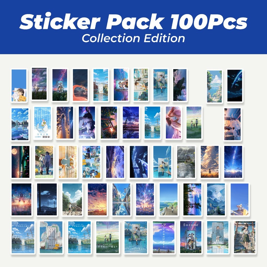 

Hot Stiker Poster SZME Lucu Anti Air Stikers Berperekat Waterproof Sticker Decal Buat Motor Helm Buku Journal Koper Casing HP Laptop Botol Minum