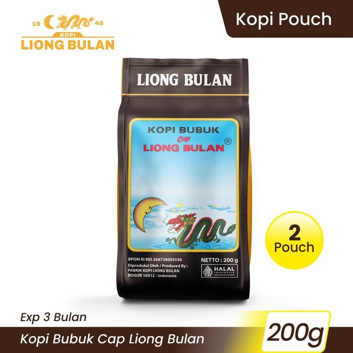 

Kopi LIONG BULAN 200 GR (Isi 2 Pcs) Tanpa Gula