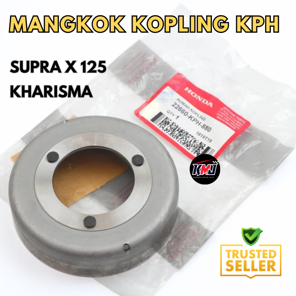 22660-KPH-880 Rumah Mangkok Kopling Ganda KPH Honda Supra X 125 Kharisma Original Honda