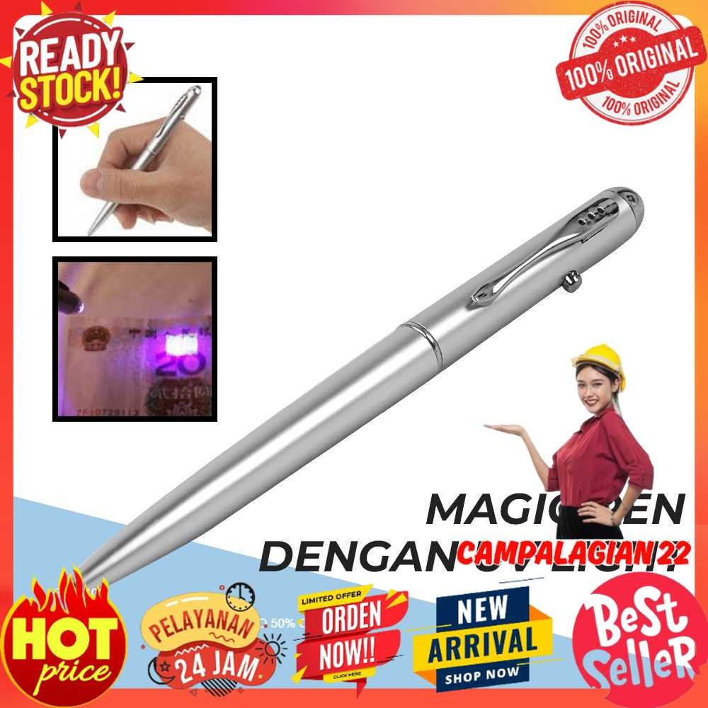 

Pena Tinta Invisible Magic Pen dengan UV Light - HY-0812