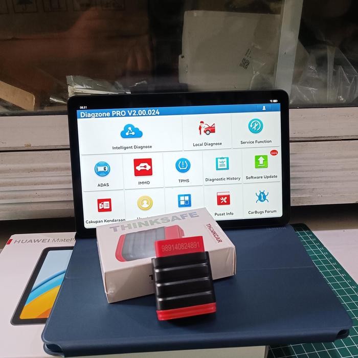 Promo Original Scanner OBD2 Launch Thinkcar  Software Diagzone terlaris