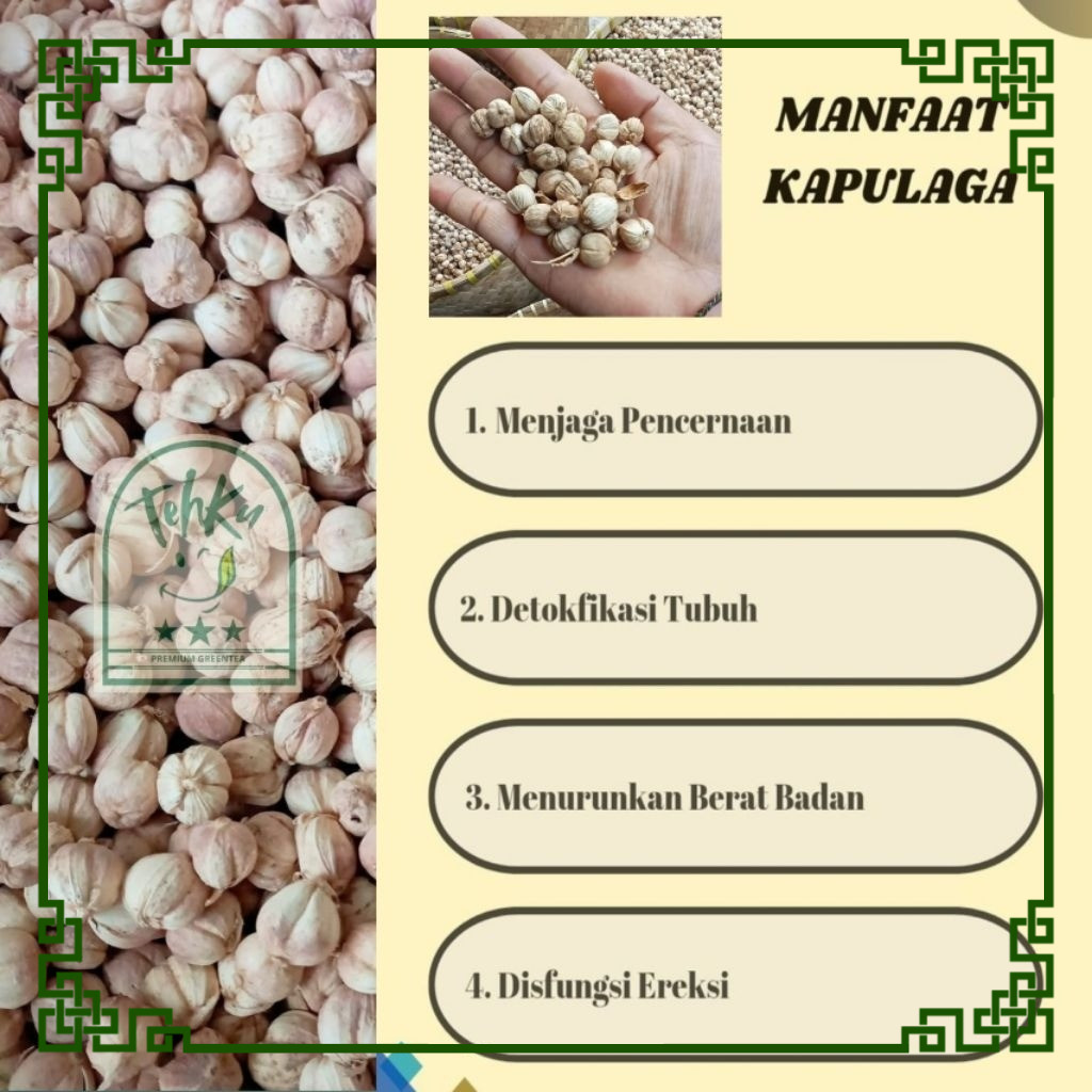 

Kapulaga Jawa kering kiloan 1kg berkualitas kadar air 14%-16% dapat membantu mengontrol kadar gula darah