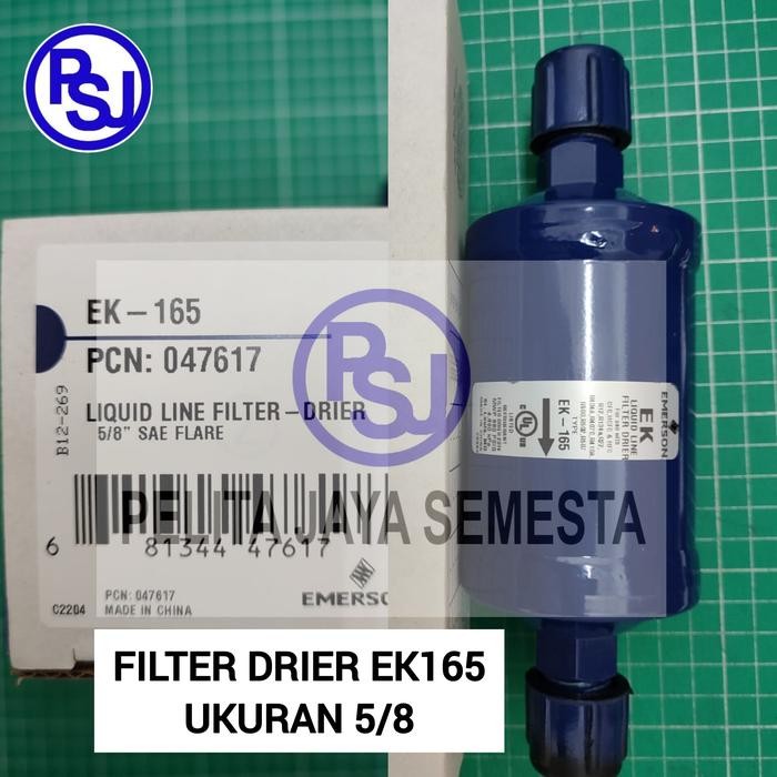 FILTER DRIER EMERSON EK-165 / EK165 / UKURAN 5/8 MODEL DRAT / EK-165