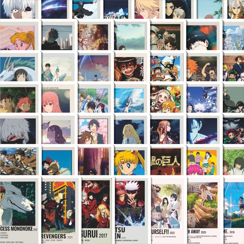 

Stiker Cutting Pack Stiker Shonen Manga/Comic Versi 2 Isi 100Pcs Series Aesthetic Lucu Keren Untuk Koper Bahan Vynil