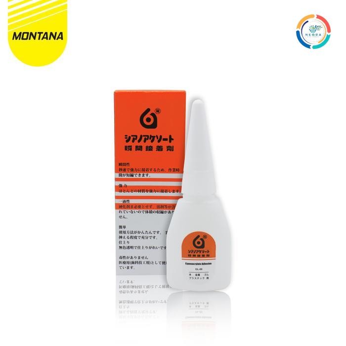

Montana Lem Gila/ Setan / Super/ Lem Korea Perekat 100% M-20 [Per Botol]