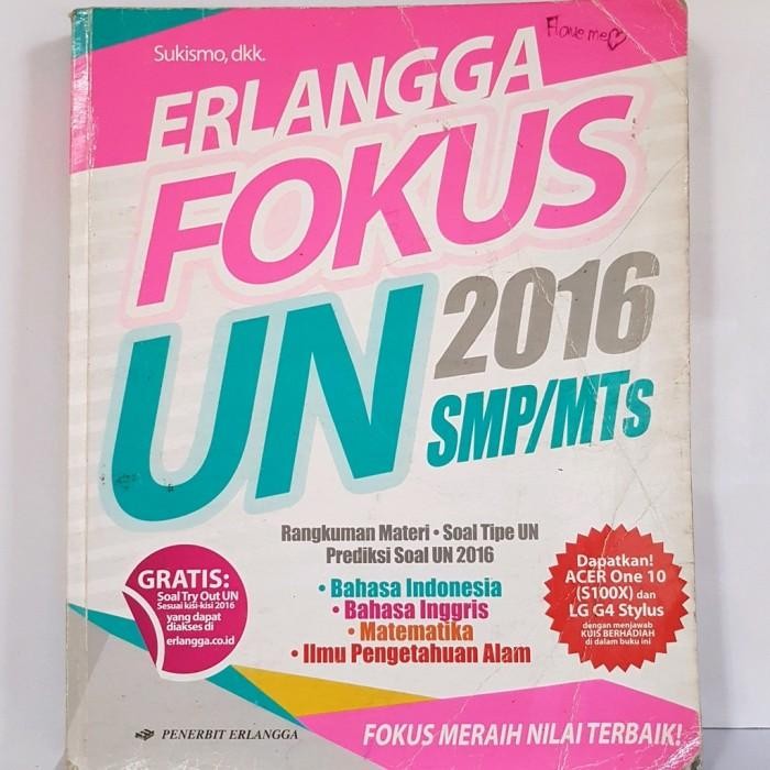 ERLANGGA FOKUS UN 2016 SMP MTS