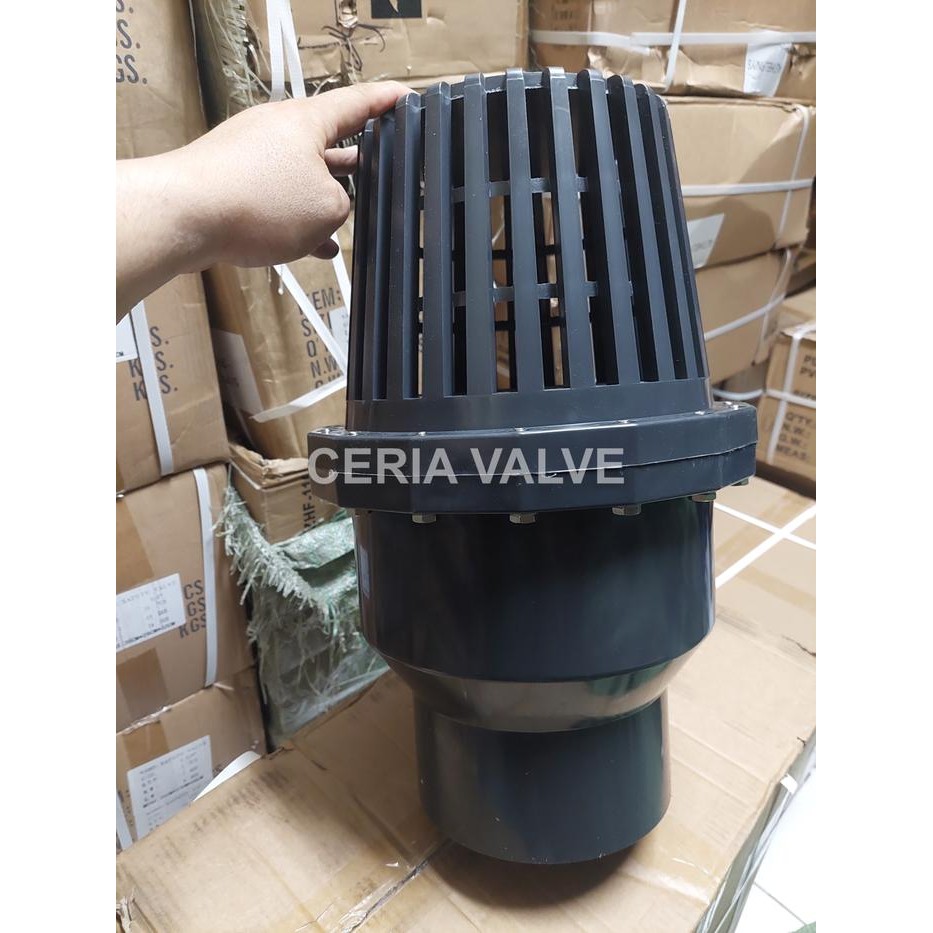 Foot Valve PVC 6'' inchi Socket / Swing Foot Valve 6'' inchi