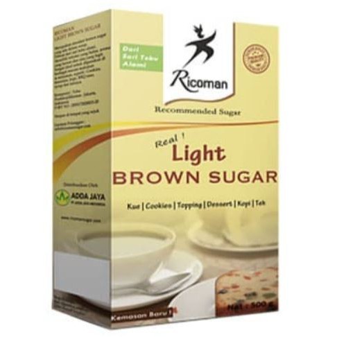 

Ricoman Brown Sugar 500gr