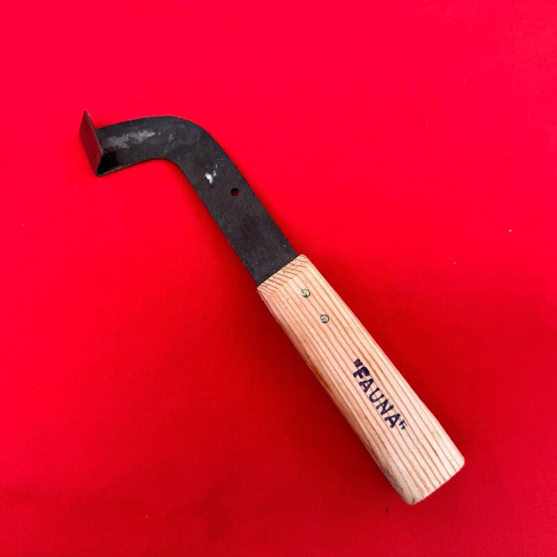 MAL 247 Pisau deres Sadap Karet Pinus Baja Merk Fauna
