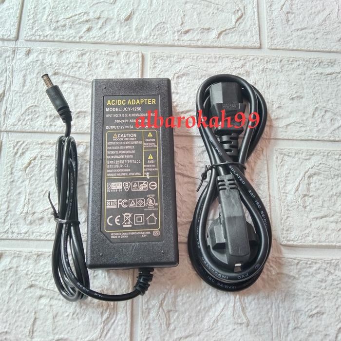 

ADAPTOR 12V 5A ADA INDIKATOR LED