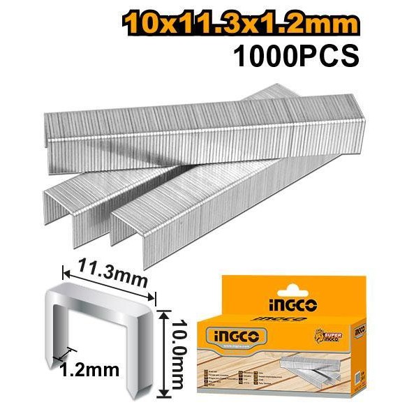 

Staples Tembak 10mm INGCO STS0210 Refill Isi Steples Stapler HSG1405