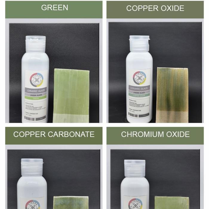 

CERAMIC UNDERGLAZE COLORS 50/1 - Chromium Oxide, 100ml