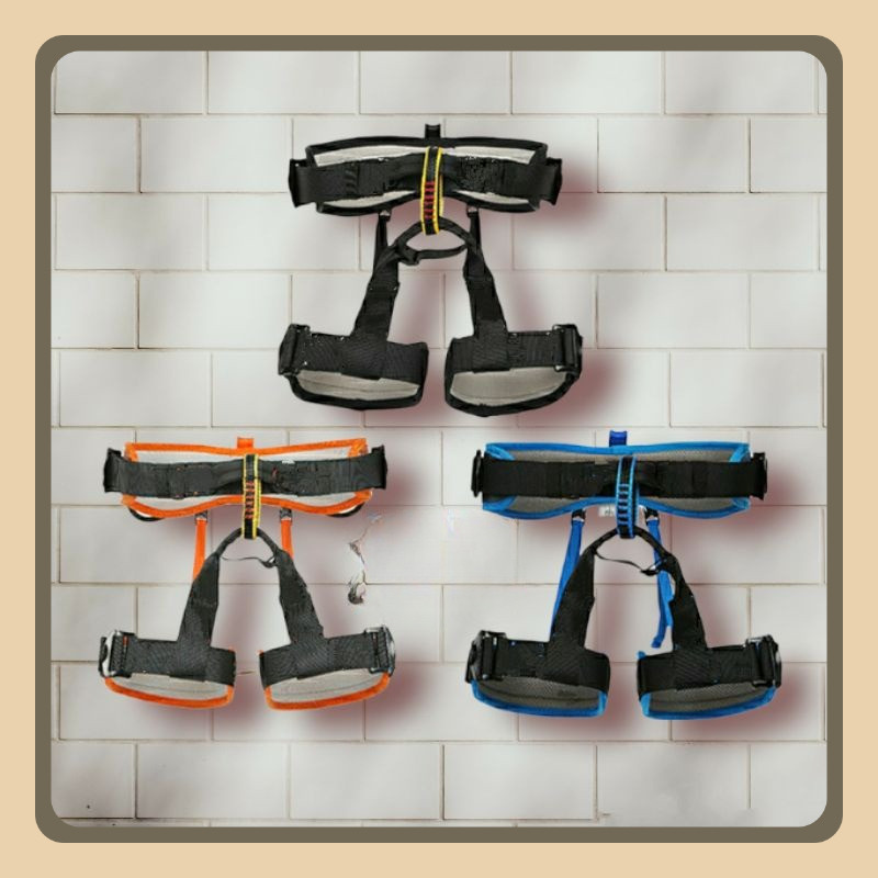 sabuk pengaman badan,,harnes panjat tebing,,sefty climbing,,pengaman panjat tebing