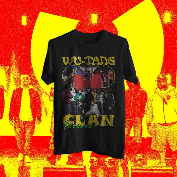 [COD] RAP TEE - WU-TANG CLAN - Hitam, S