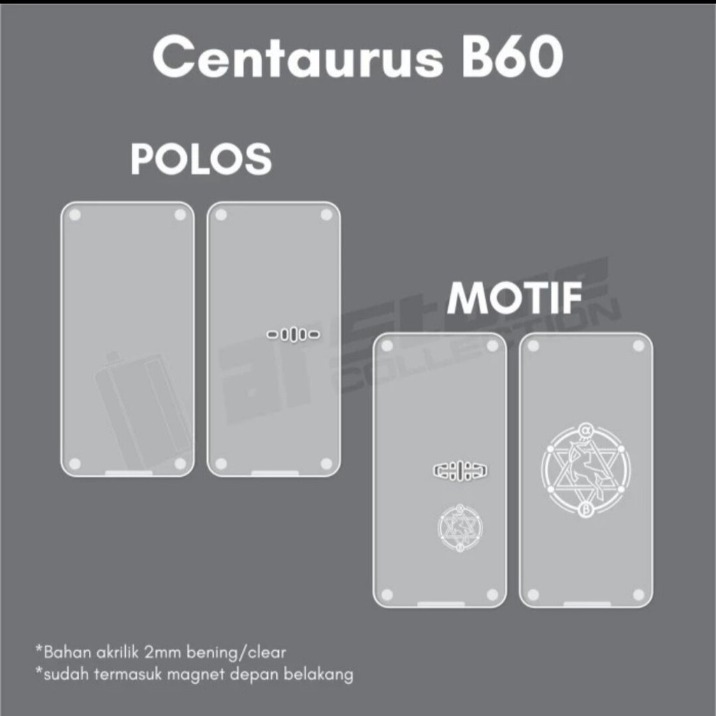 

PANEL BACKDOOR AKRILIK CENTA B60