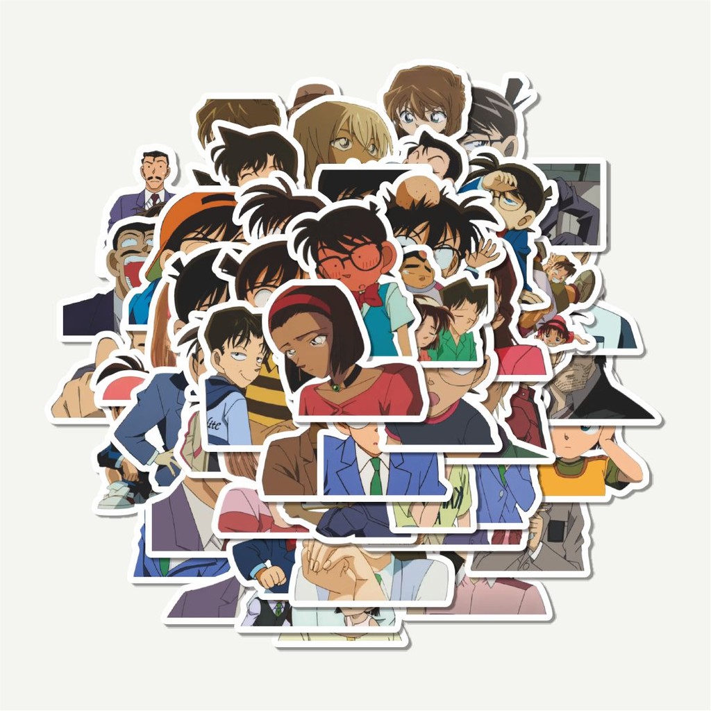 

Sticker Pack Stiker Anime Detective Conan V2 | Sticker TUMBLR | Stiker LAPTOP KOPER HELM