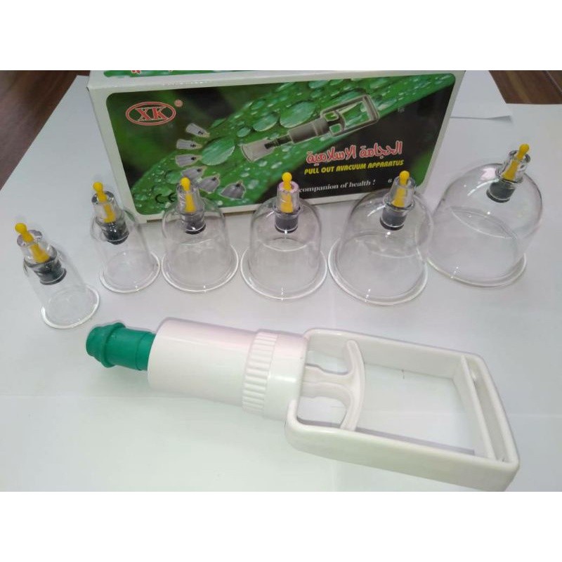 [Produk Baru Berkualitas Garansi] Kop Angin Isi 6 Tabung / Alat Bekam Paling Laris