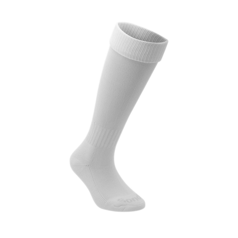 Sondico Unisex Football Socks - White