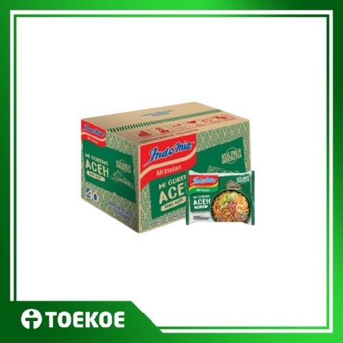 

TOEKOE Indomie Goreng Aceh 1 Dus Isi 40pcs