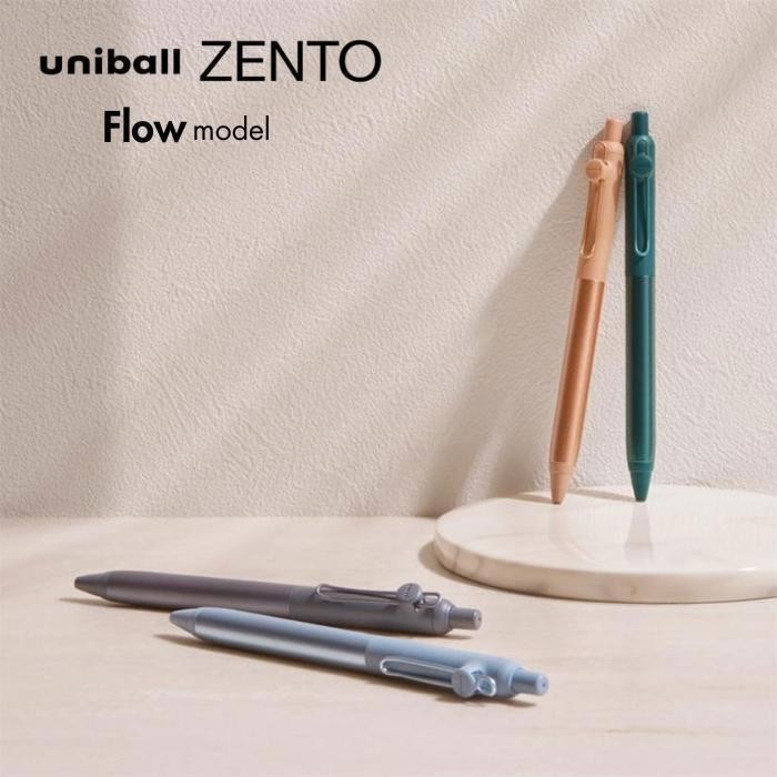 

New Uni UniBall Zento Flow Model 0.38mm 0.5mm Gel Ink Pen Mitsubishi Uni-Ball Pulpen UBN-ZFPremium