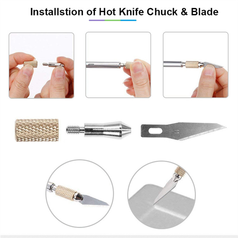 

SUINE-Wood Burning Tip Kit 37-Piece Wood Burning Set 28 Letters Stable Carving Head Tools For Experienced Or Crafting EU Plug