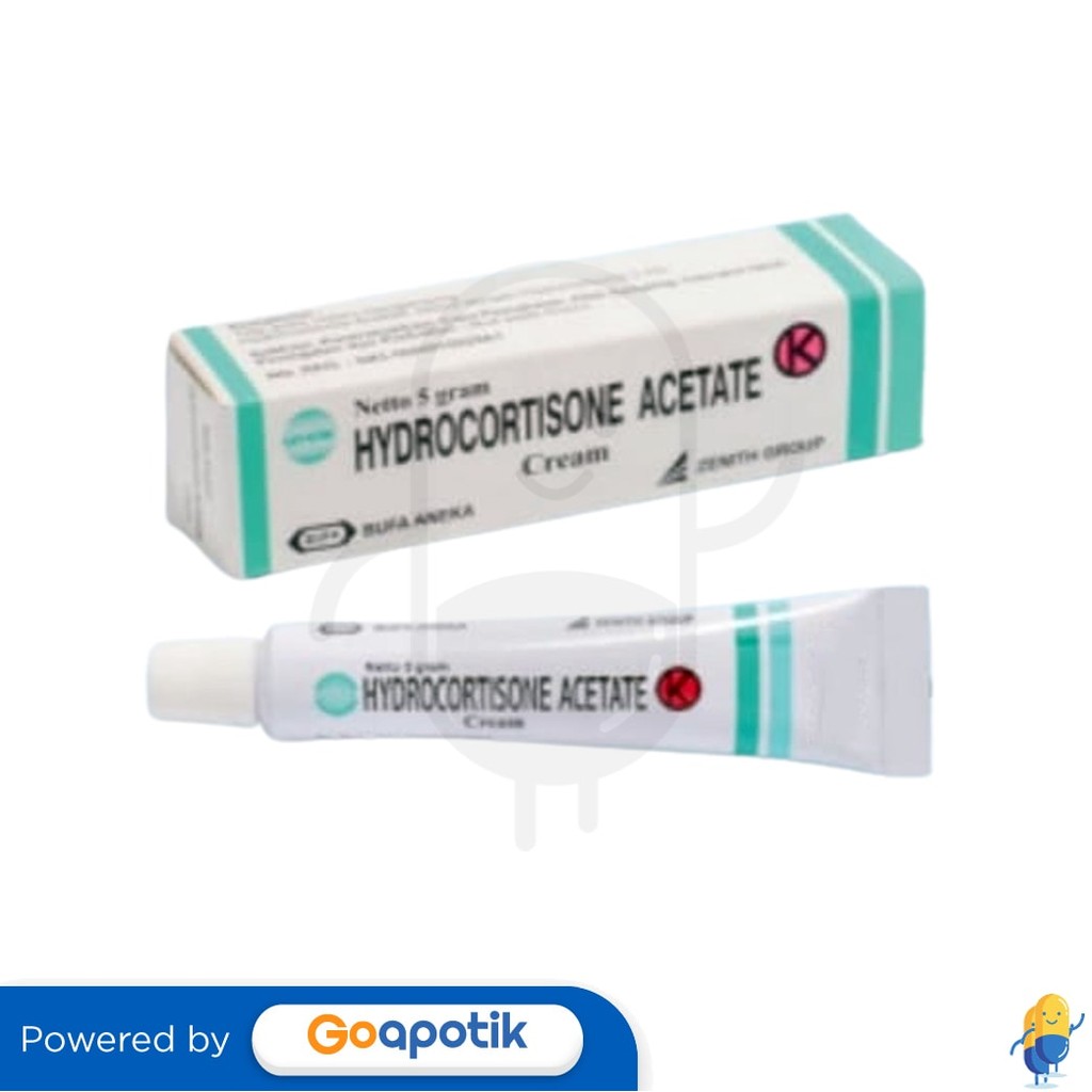 Hydrocortisone Acetate Zenith Cream 5 Gram Tube