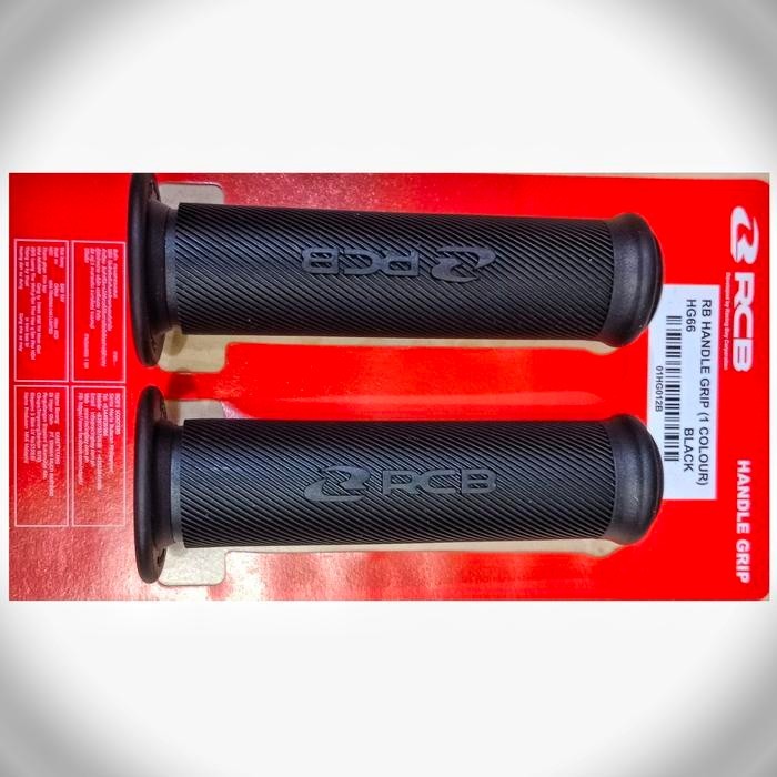 hand grip original RCB HG55 HG66 universalmotor CBR nmax aerox ninja - hitam RCB HG66