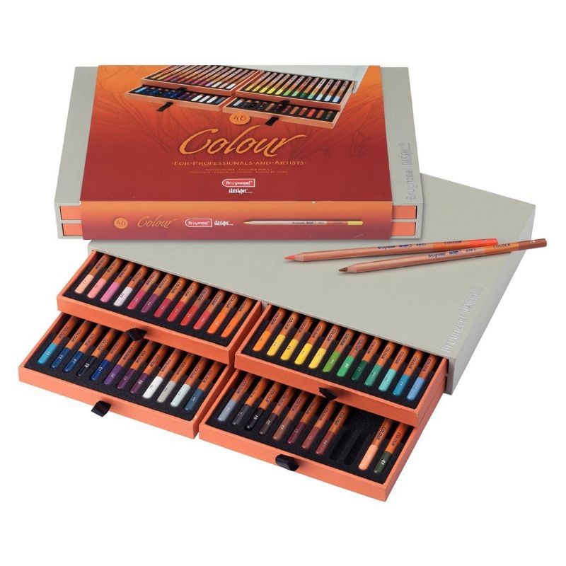 

BRUYNZEEL Colour Box 48 Colour Pencils (made in holland)
