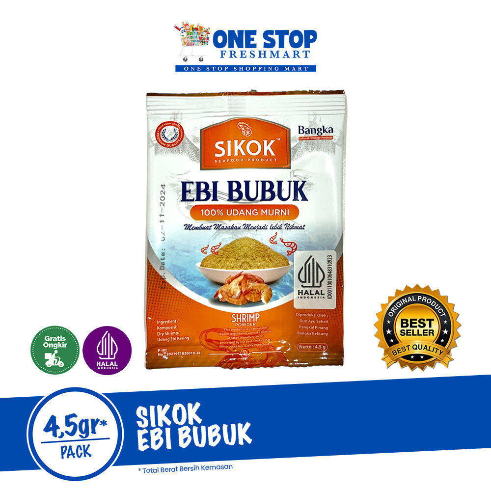 

SIKOK EBI BUBUK SACHET 4,5GR