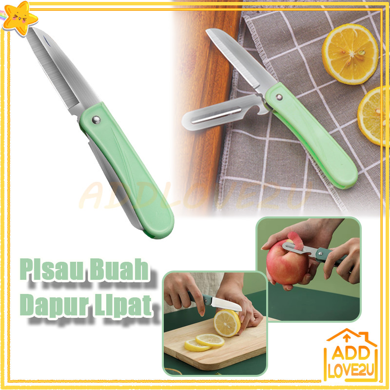 Pisau Buah Dapur Lipat/Pisau Keramik Lipat Pisau Dapur/Pisau Keramik Lipat Pisau Dapur Mini 2 in 1