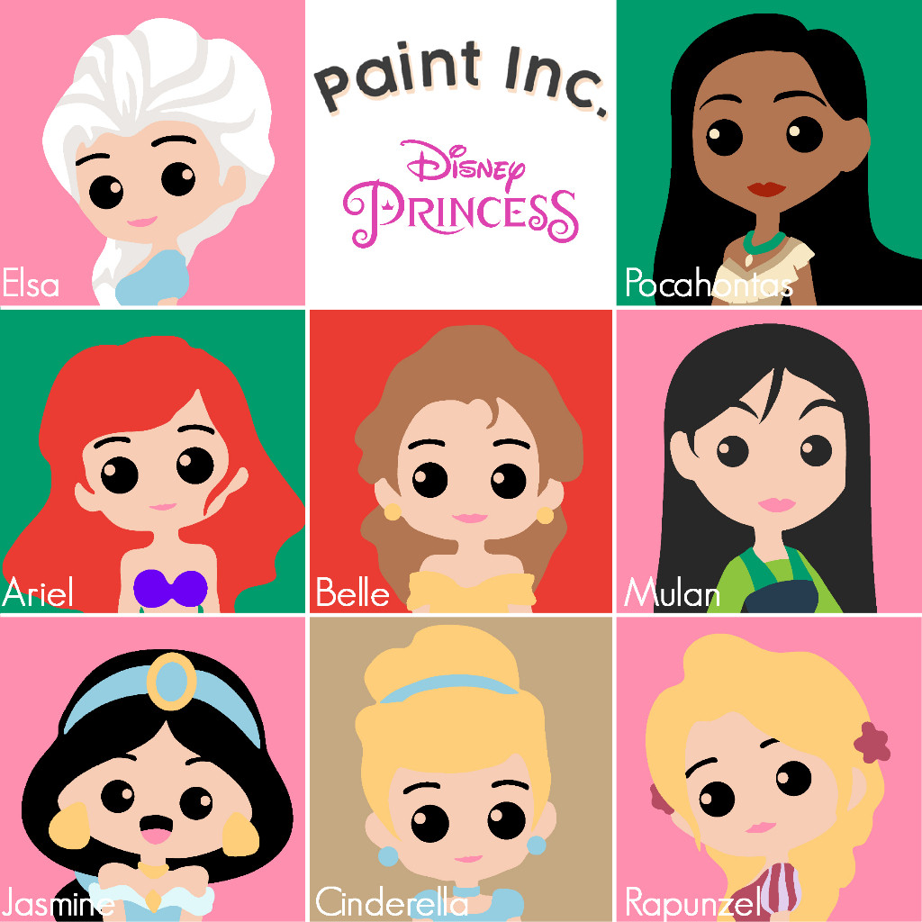 

COD Paint by Numbers Kit: Princess Series | Paint Inc. ID | Painting Kit | Paint by Number | Gifts | Hadiah | Hampers