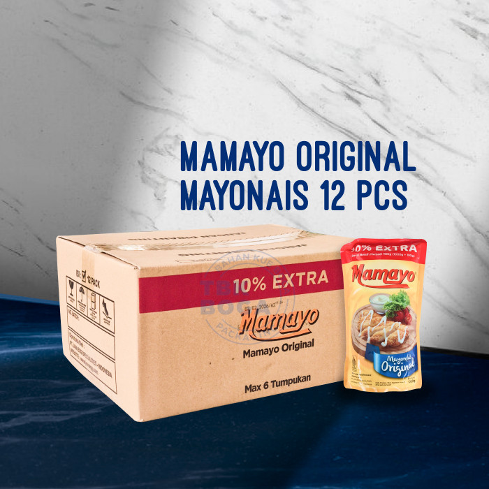 

Mamayo Mayonais ( 1 kg x 12 pcs ) Dus Mayonaise Original Saus Cimory