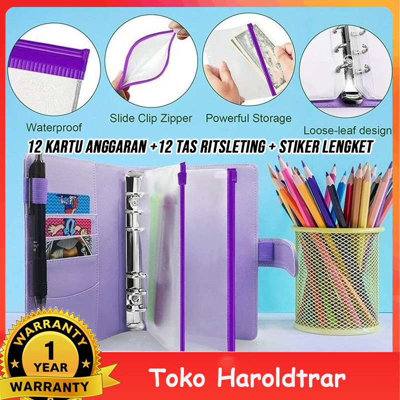 

​​Planner Keuangan A6 Murah - Binder Nabung dengan Ring - Paket Lengkap Budgeting Organizer​​