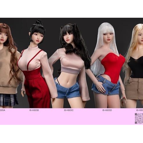 i8TOYS i8-H005 1/6 Out of School Series Zoe Head Sculpture (Movable Eyes)