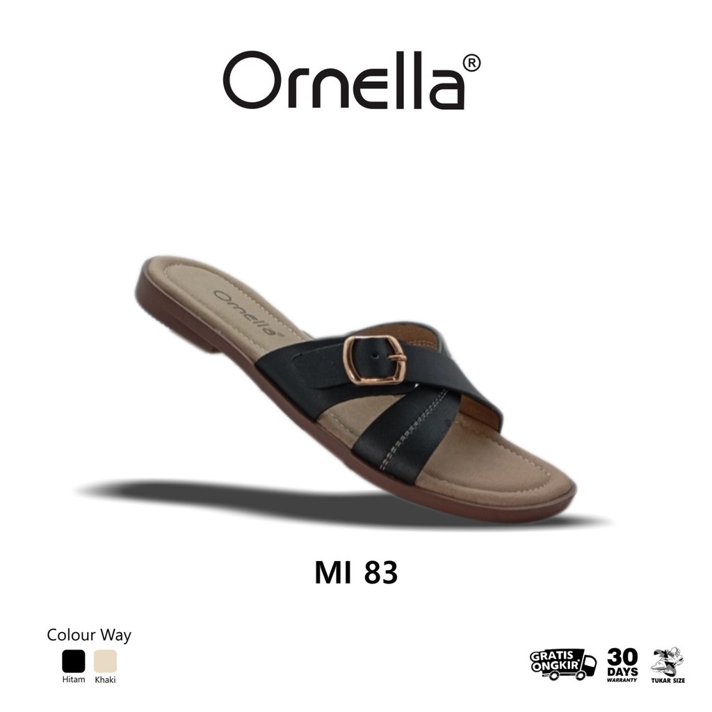 Ornella MI 83 Sandal Slip On Wanita