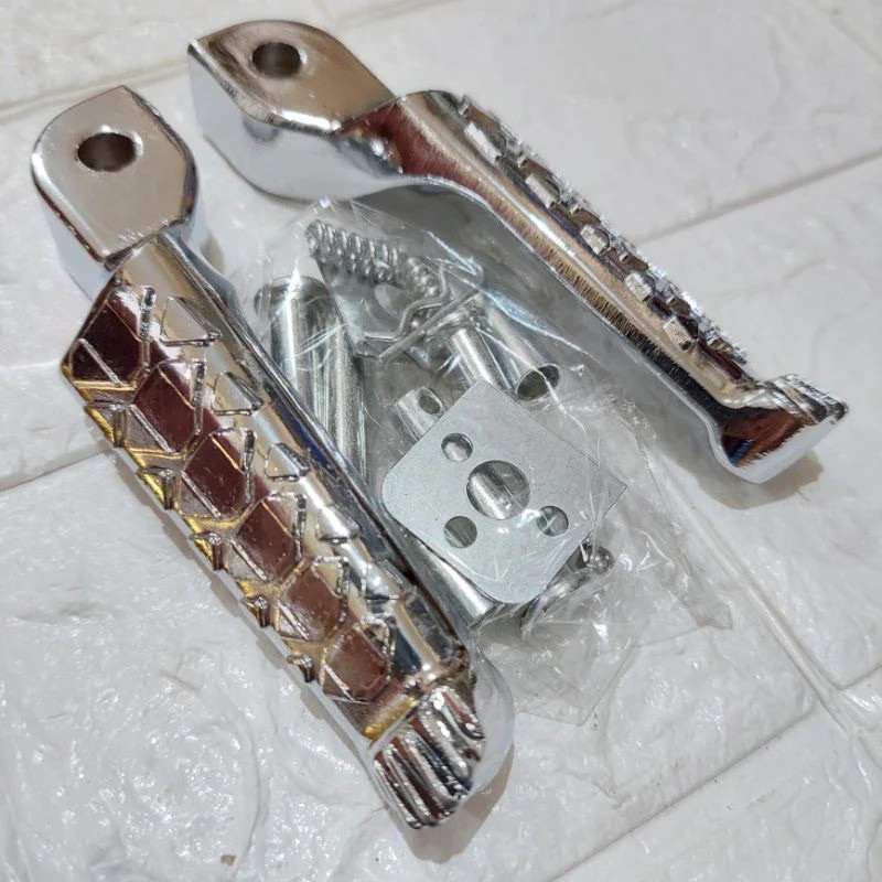 FOOSTEP STEP INJAKAN KAKI CRUM APRILIA UNIVERSAL HONDA YAMAHA,BEAT,SCOPY,VARIO NANO VARIASI STORE