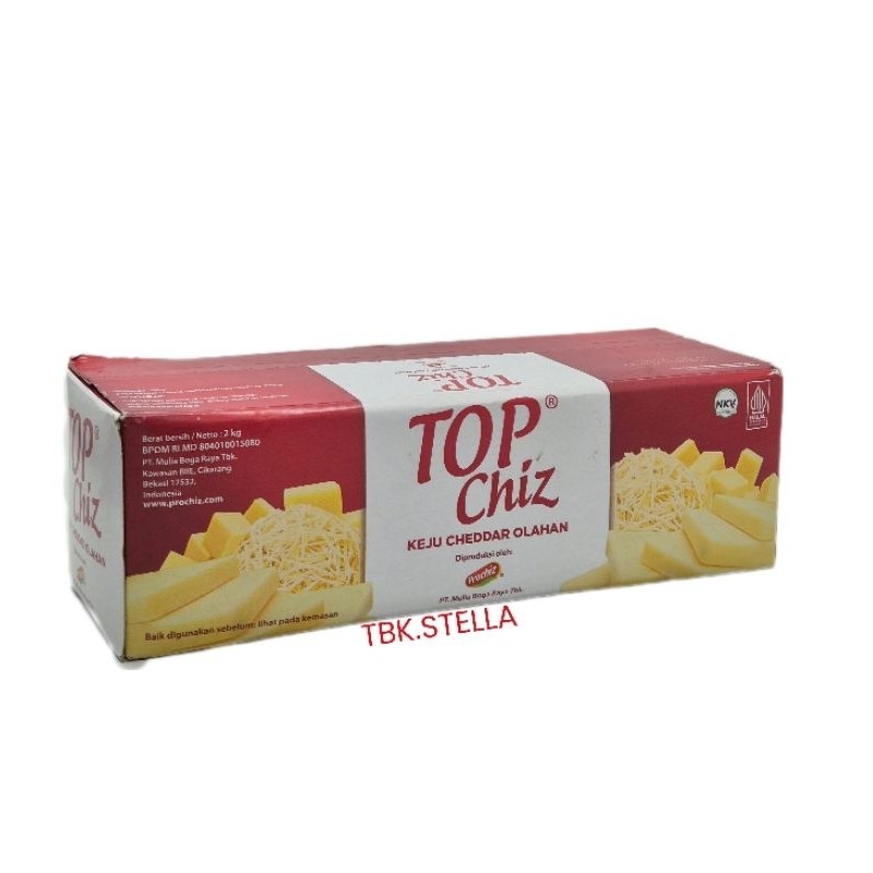 

KEJU TOP CHIZ 2 KG KEJU CHEDDAR PARUT (EXPIRED SEPT 2025)