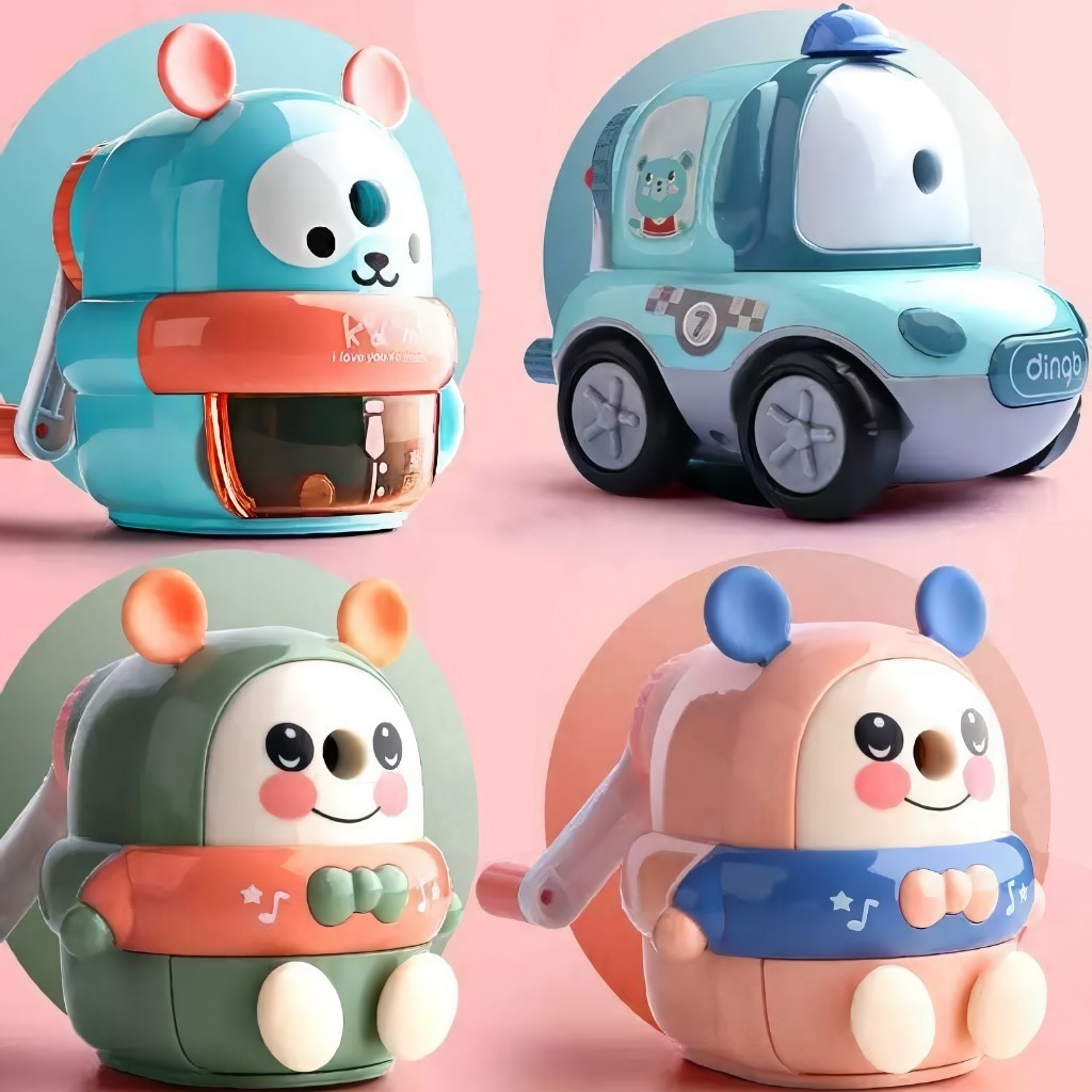 

BOBOMART SERUTAN PENSIL ANAK - SERUTAN MEJA PUTAR MOTIF KARAKTER LUCU DB-8112